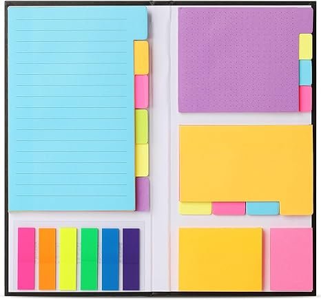 Mr. Pen- Sticky Notes Set, 410 Pack, School Supplies, Office Supplies, Planner Sticky Note Dividers Tabs, Book Notes