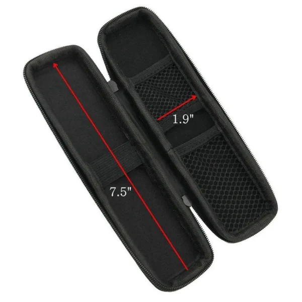 Black EVA Hard Shell Stylus Pen Pencil Case Holder Protective Carrying Box Bag S