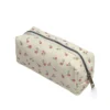 Ins Cream Floral Pen Bag Large Capacity Pencil Case